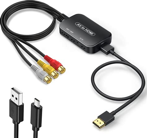 Search result for ' rca to hdmi adapter .